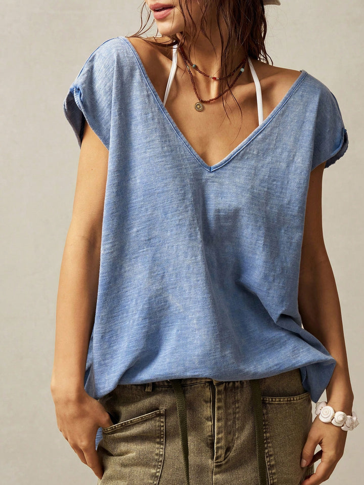Tricou SHEIN, albastru