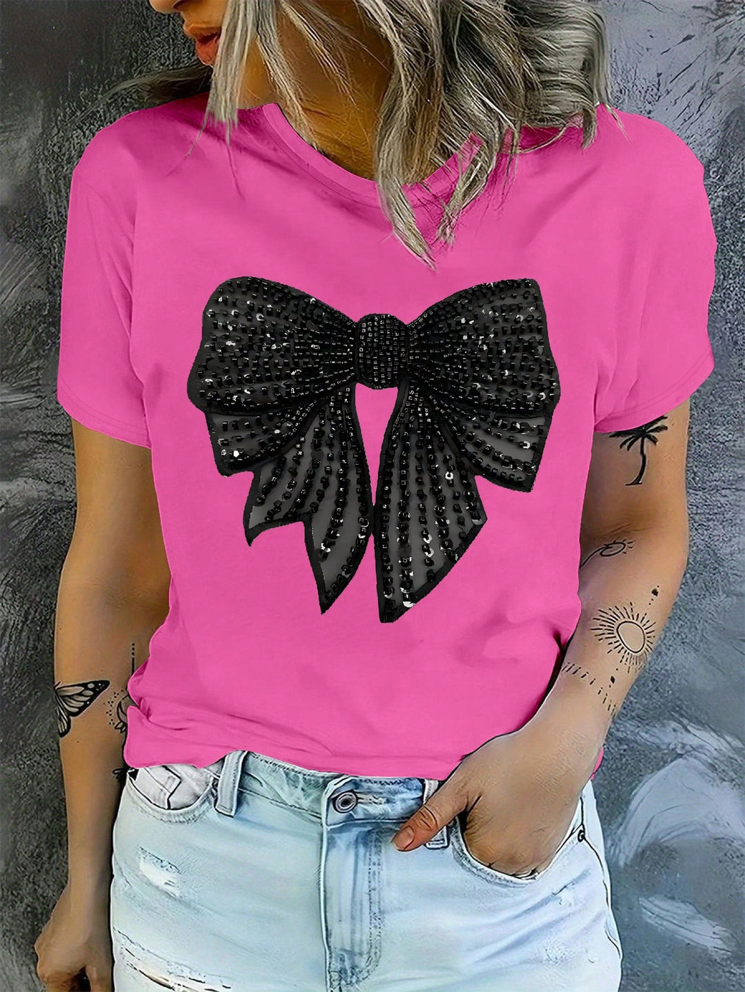 Tricou SHEIN, roz