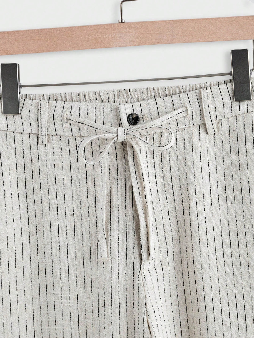 Pantalon SHEIN, alb