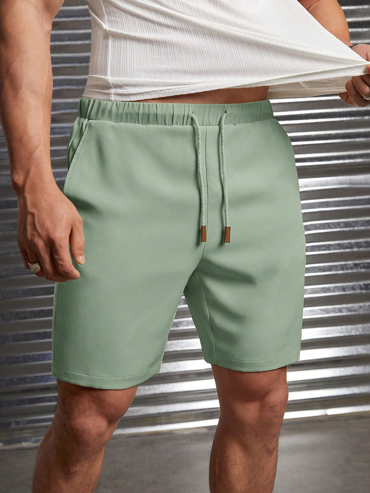 Pantaloni scurți Shein, verde