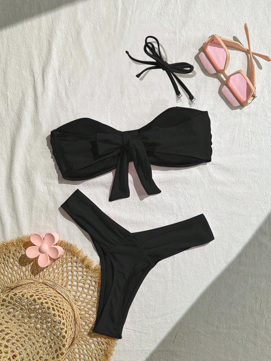 Costum de baie SHEIN, negru