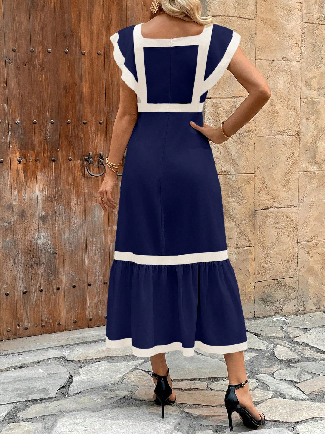 Rochie maxi SHEIN, albastru