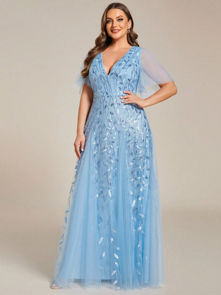 Rochie de ocazie SHEIN, albastru