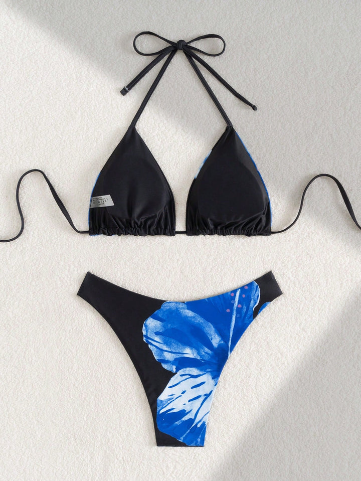 Set bikini SHEIN, negru