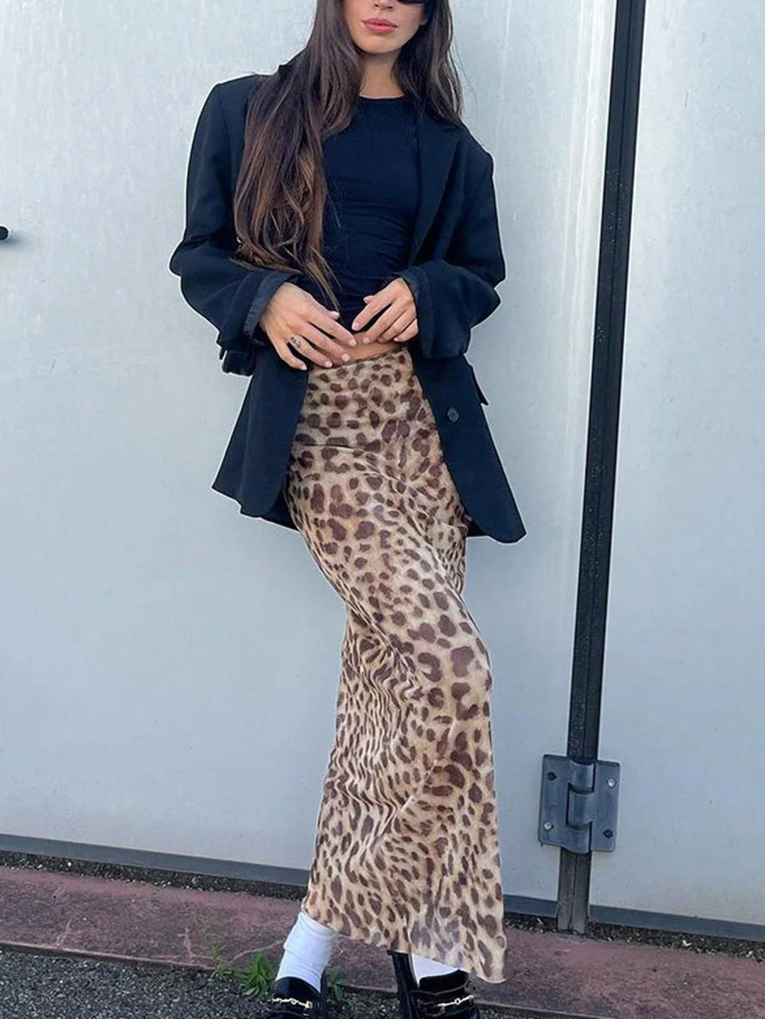 SHEIN maxi szoknya, színes mix