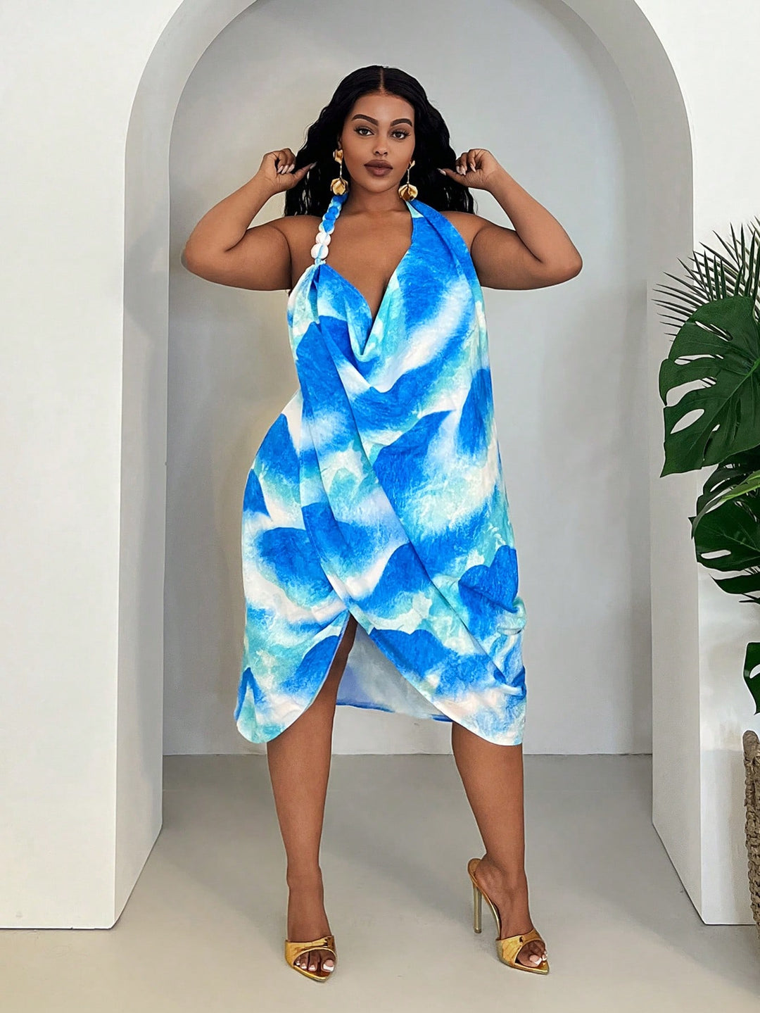 Rochie SHEIN, mix culori