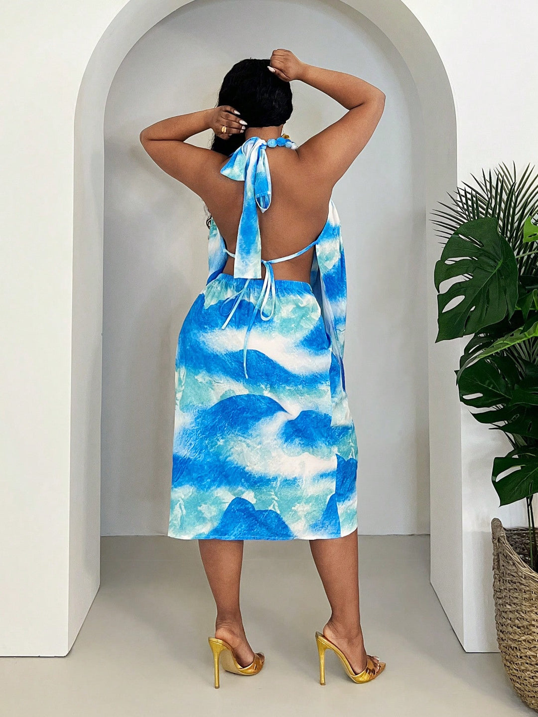 Rochie SHEIN, mix culori