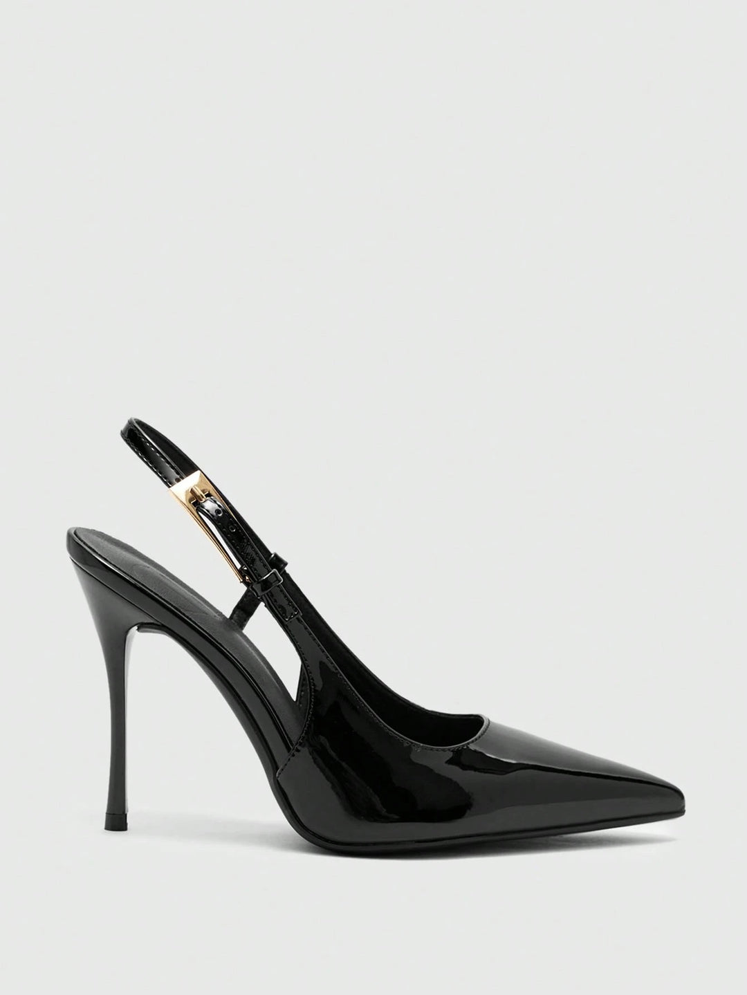 Pantofi cu toc SHEIN, negru