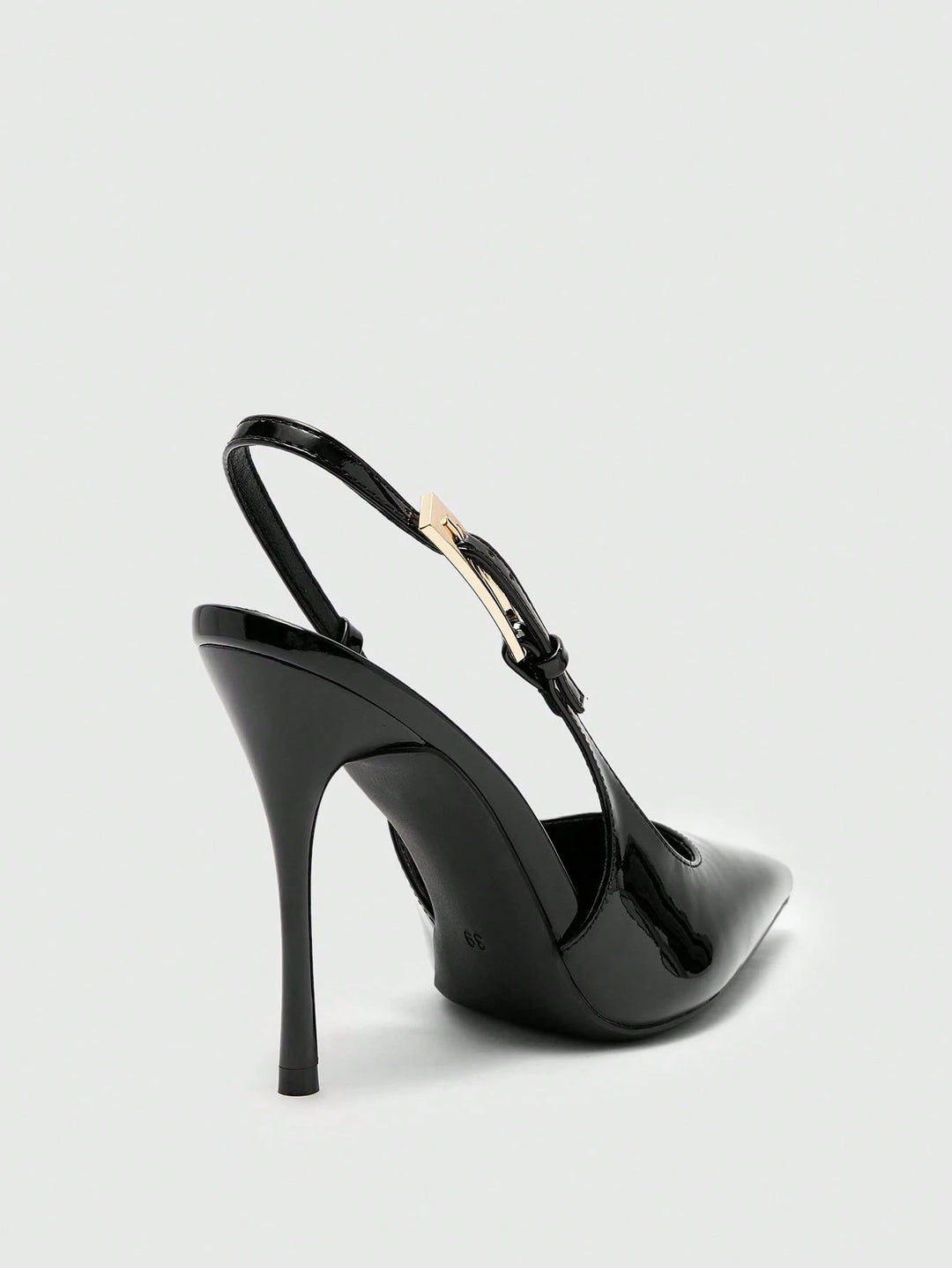 Pantofi cu toc SHEIN, negru