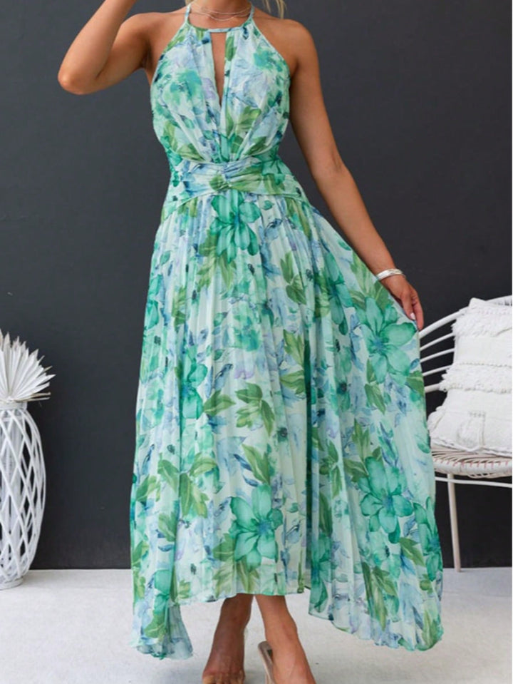 Rochie maxi SHEIN, verde