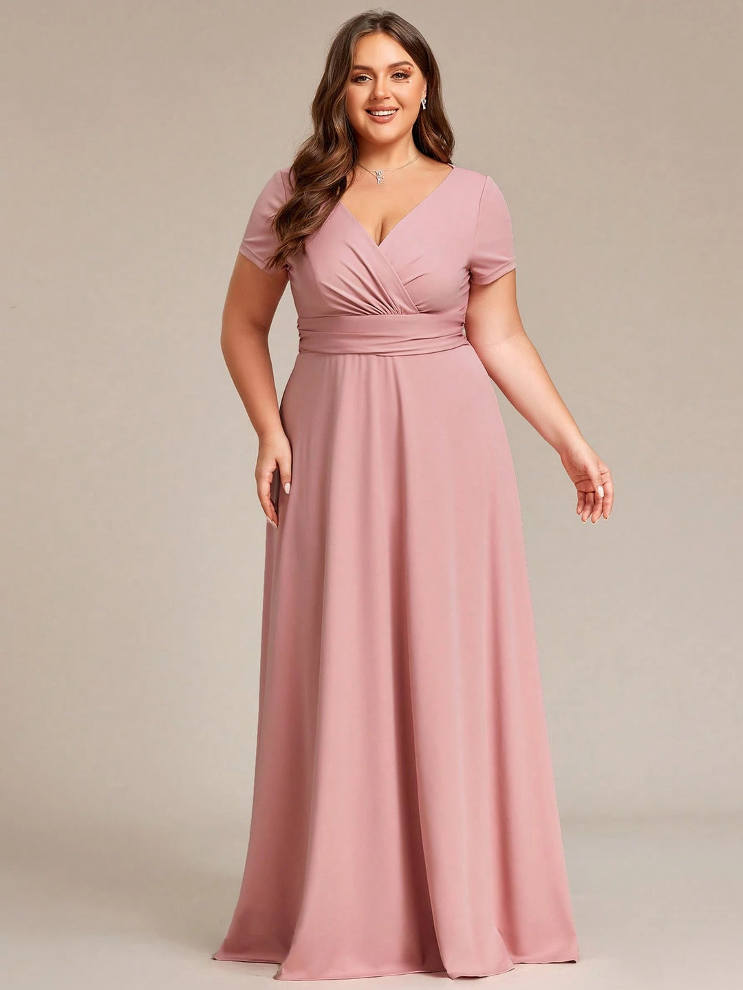 Rochie maxi SHEIN, roz