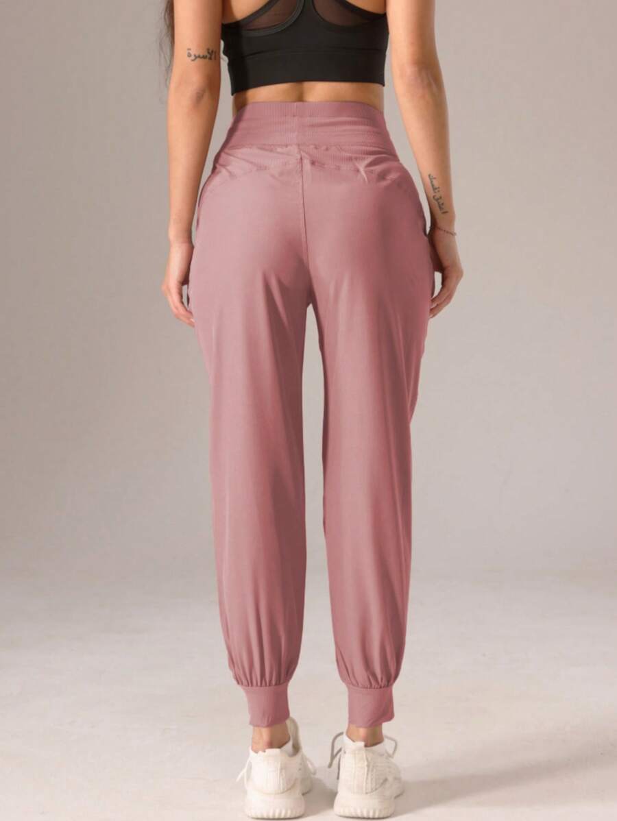 Pantaloni SHEIN, roz