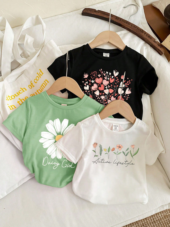 Tricou SHEIN, mix culori
