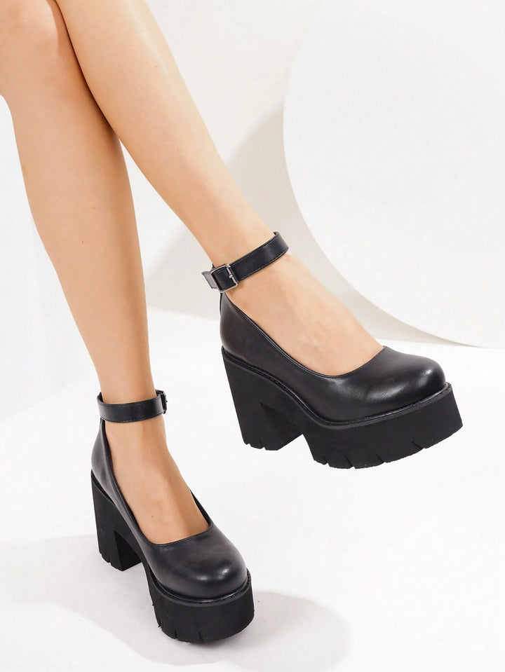 Pantofi SHEIN, negru