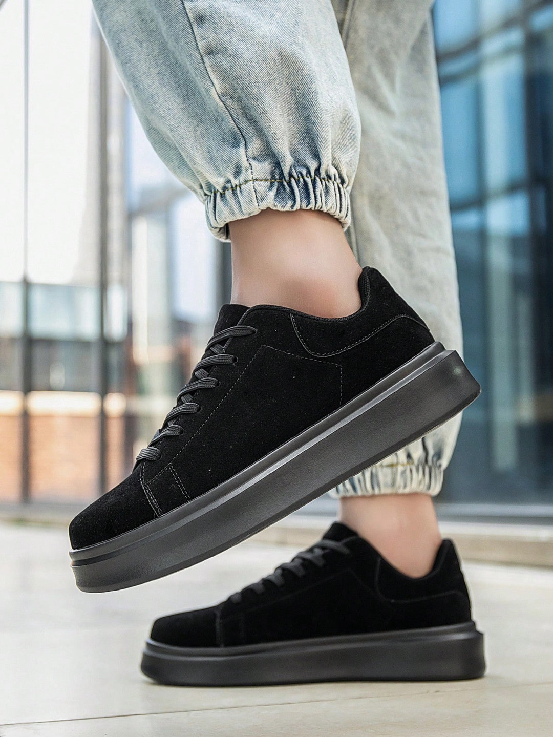 Pantofi sport SHEIN, negru