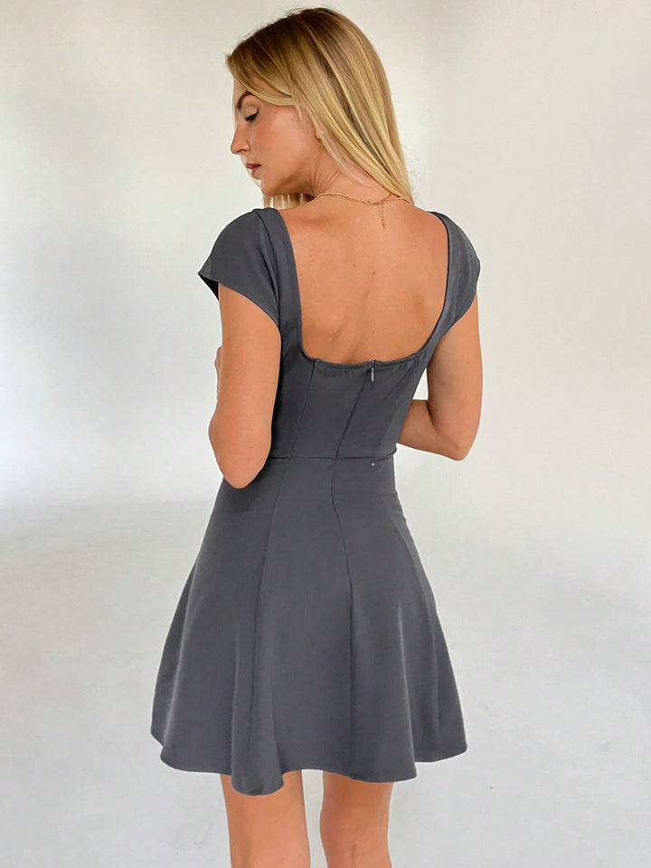 Rochie mini SHEIN, gri