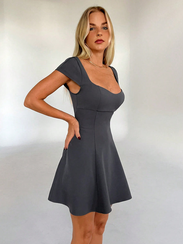 Rochie mini SHEIN, gri