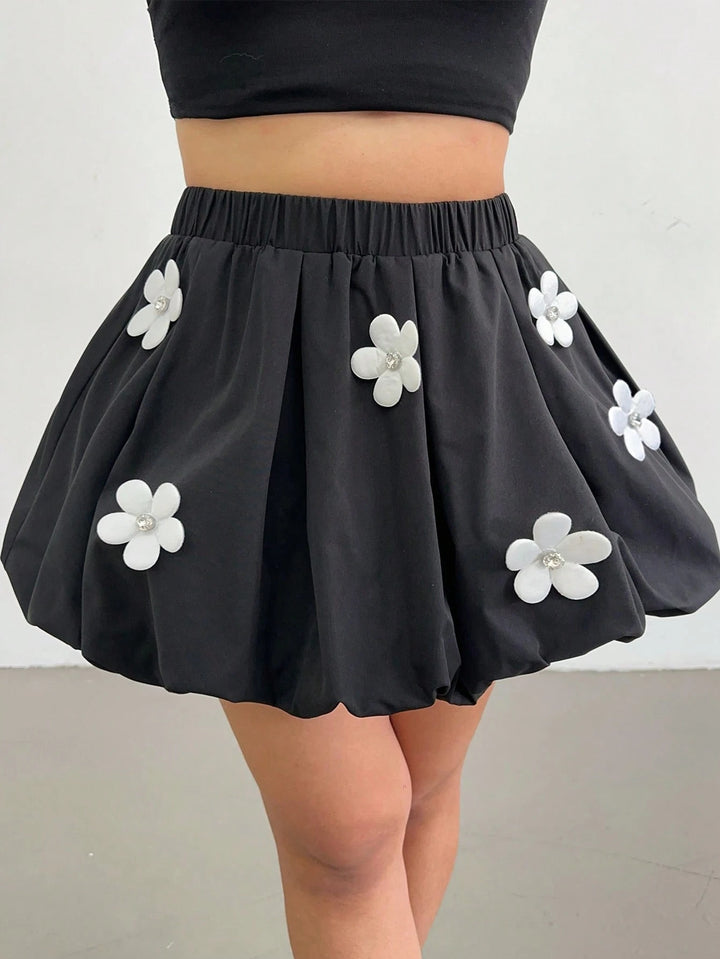 Fustă mini SHEIN, negru