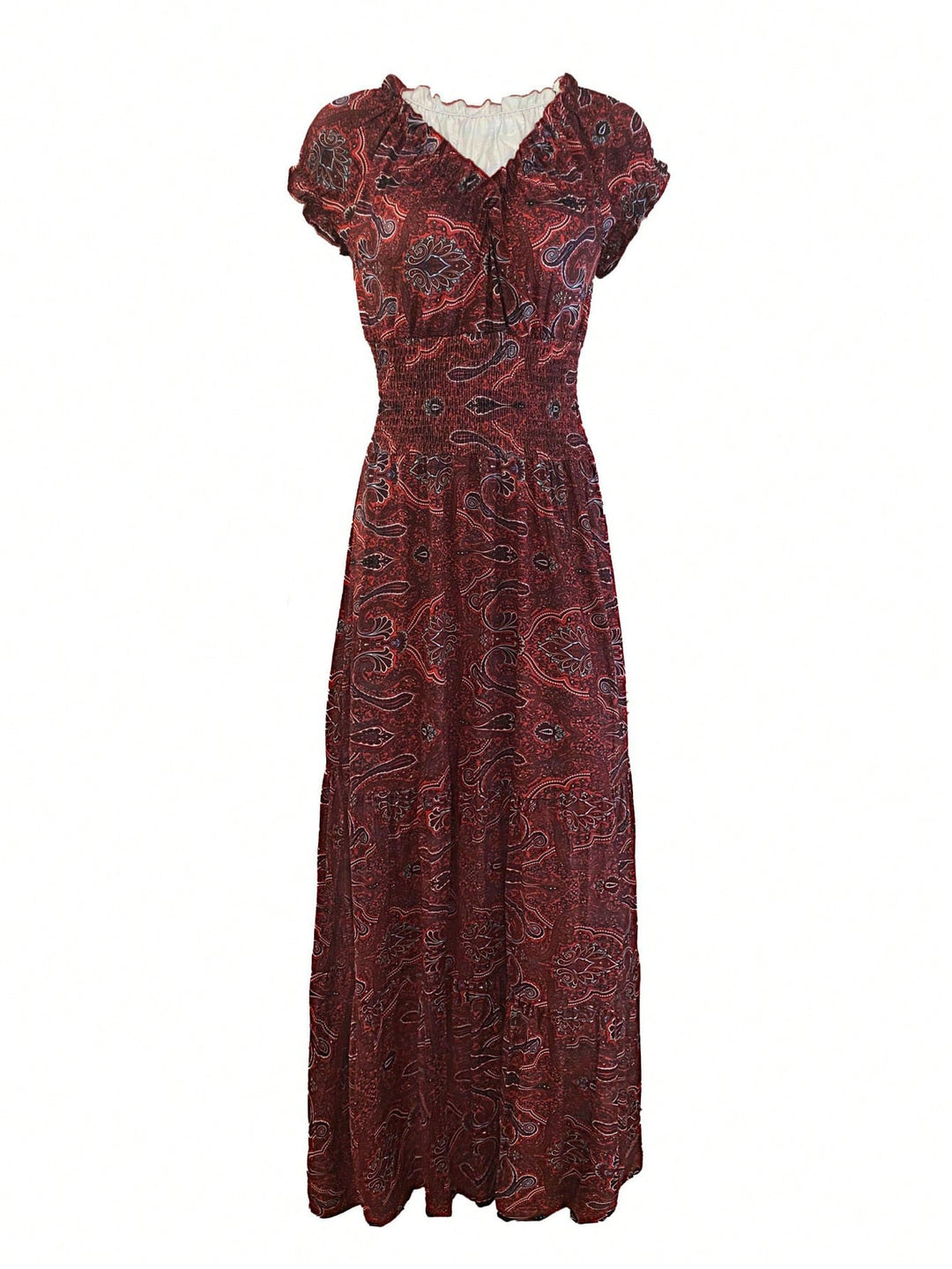 Rochie maxi SHEIN, vișiniu