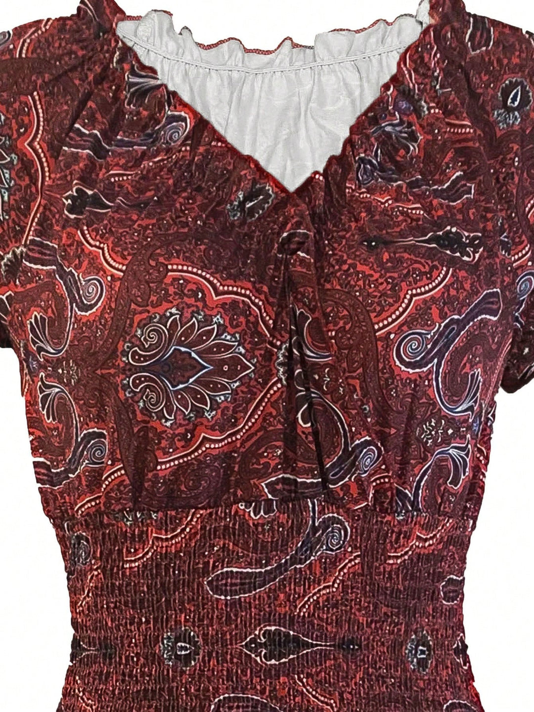 Rochie maxi SHEIN, vișiniu