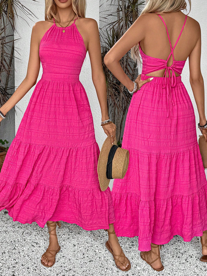 Rochie midi Shein, roz