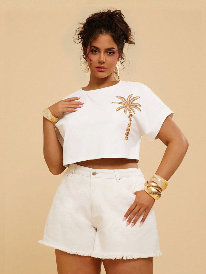 Tricou SHEIN, alb