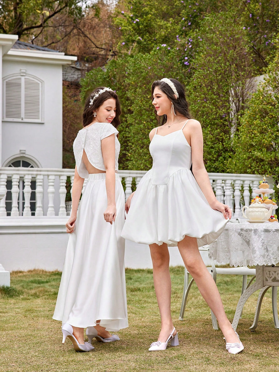 Set rochie SHEIN, alb