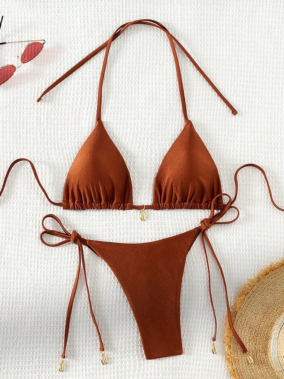 Set bikini SHEIN, maro