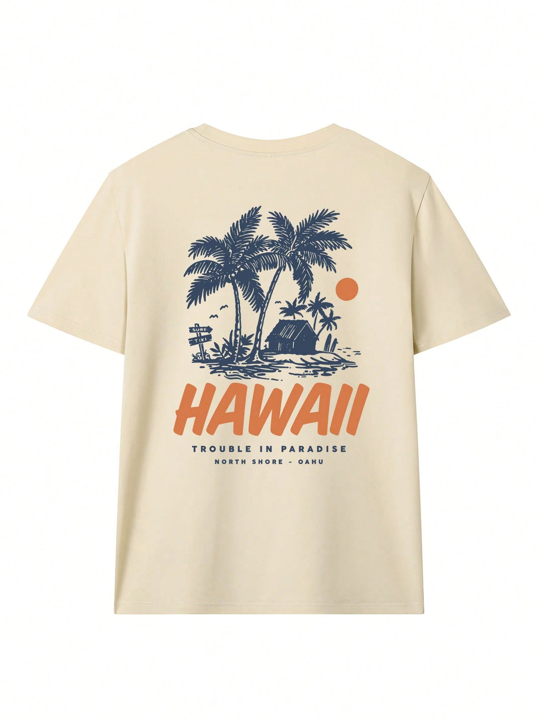Tricou SHEIN, portocaliu
