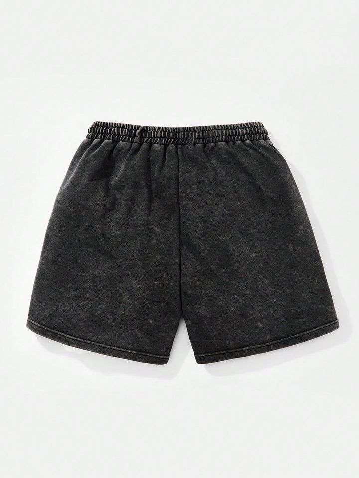 Pantaloni scurți SHEIN, negru