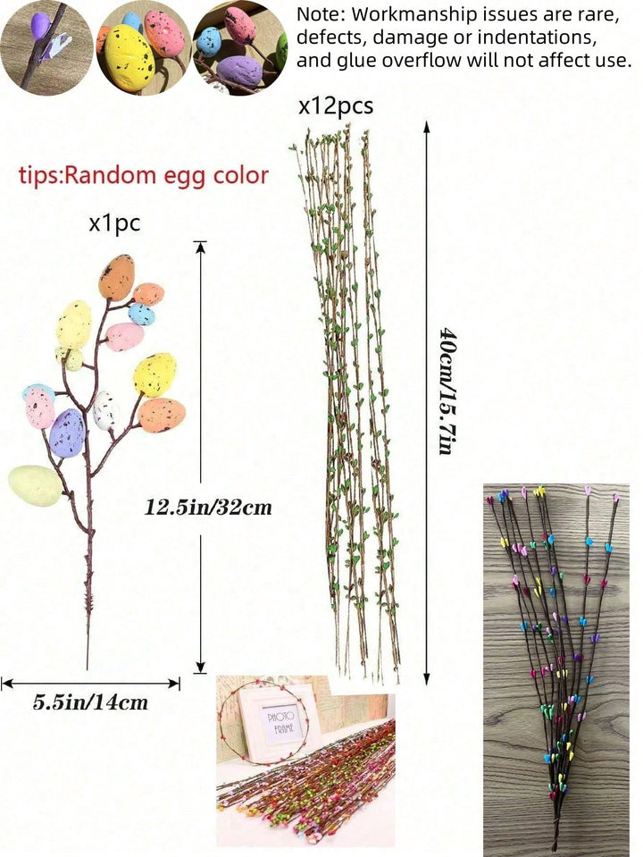 Floari artificiale SHEIN, mix culori