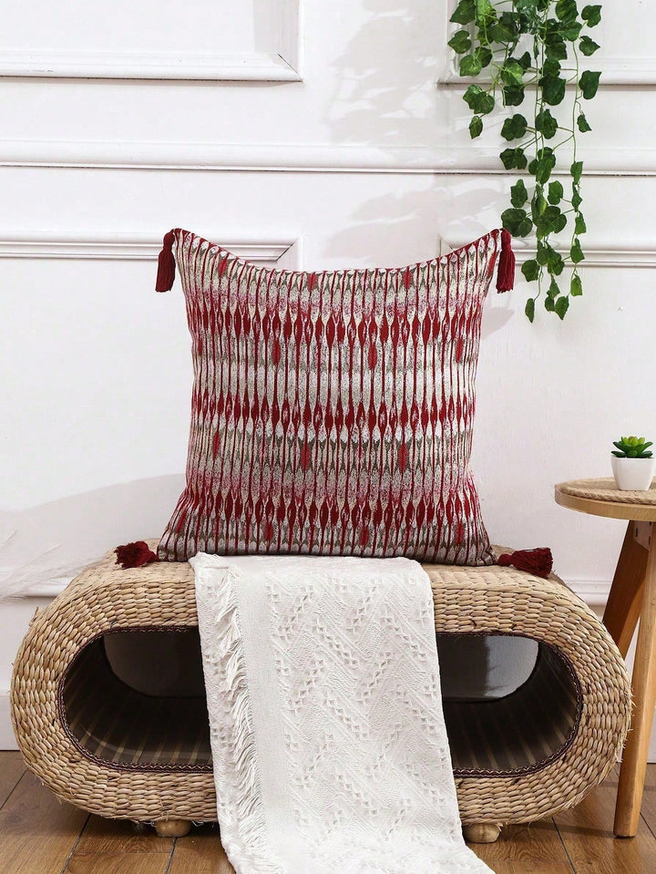 Husă de pernă decorativă SHEIN, roșu