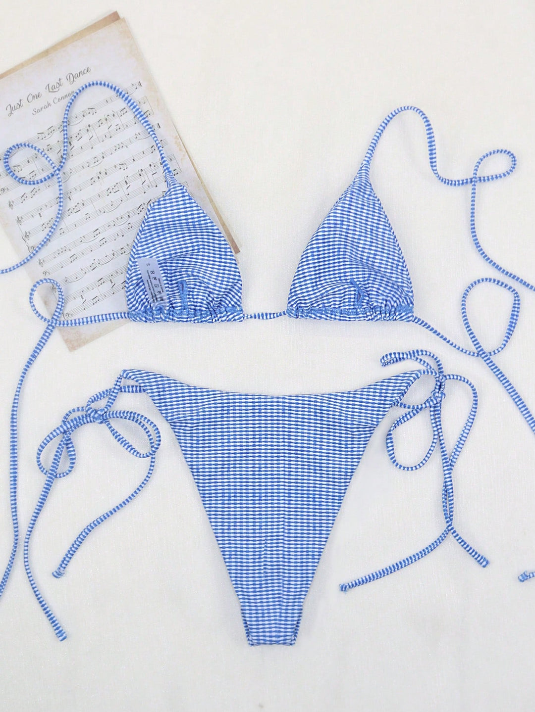 Set bikini SHEIN, albastru
