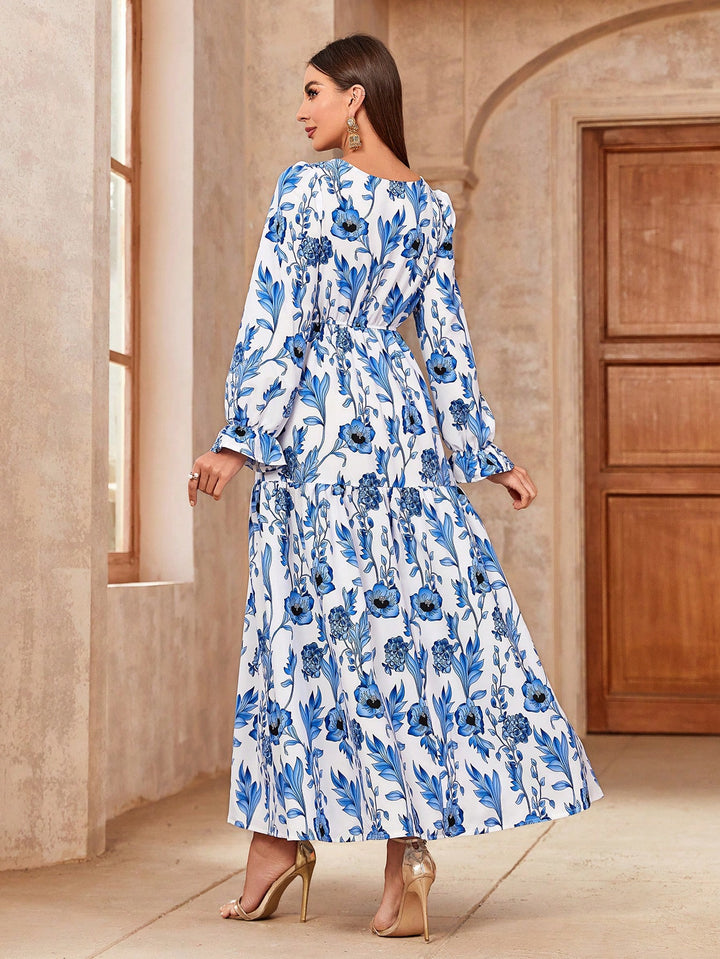 Rochie maxi SHEIN, mix culori