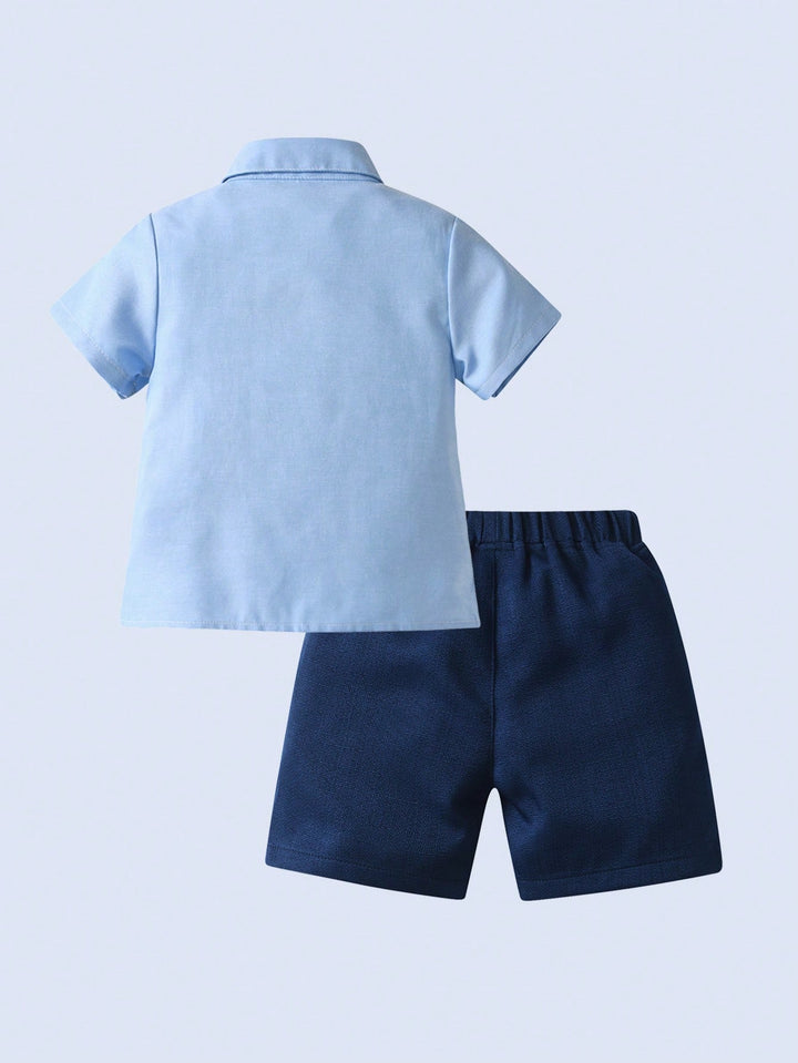 Costum SHEIN, albastru