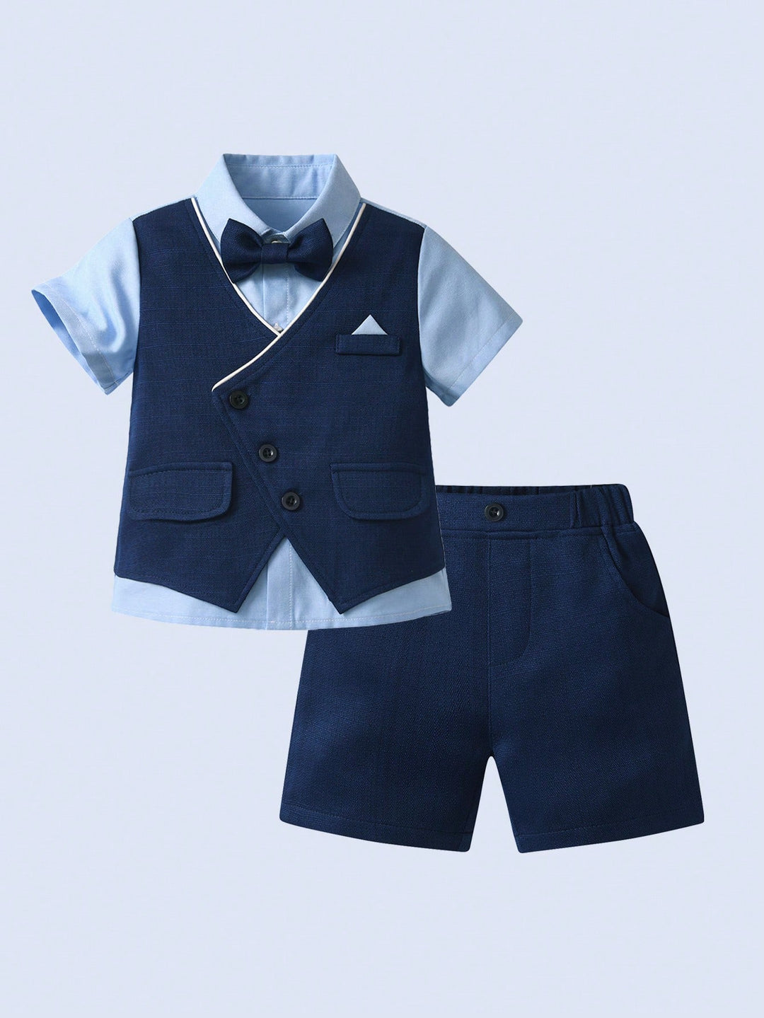 Costum SHEIN, albastru