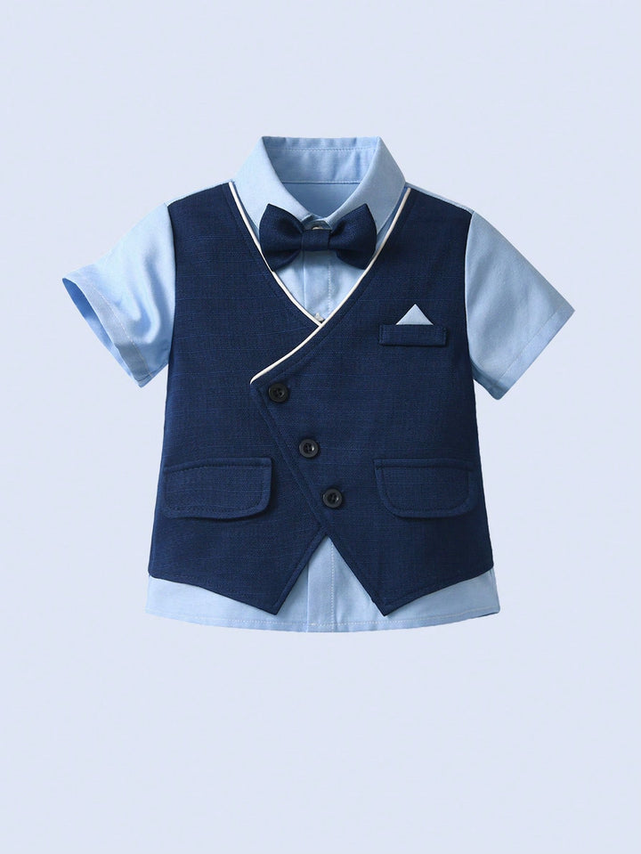 Costum SHEIN, albastru