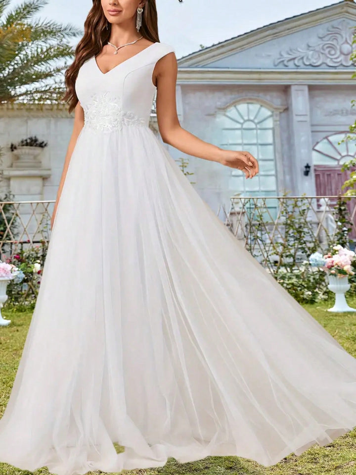 Rochie de mireasă SHEIN, alb