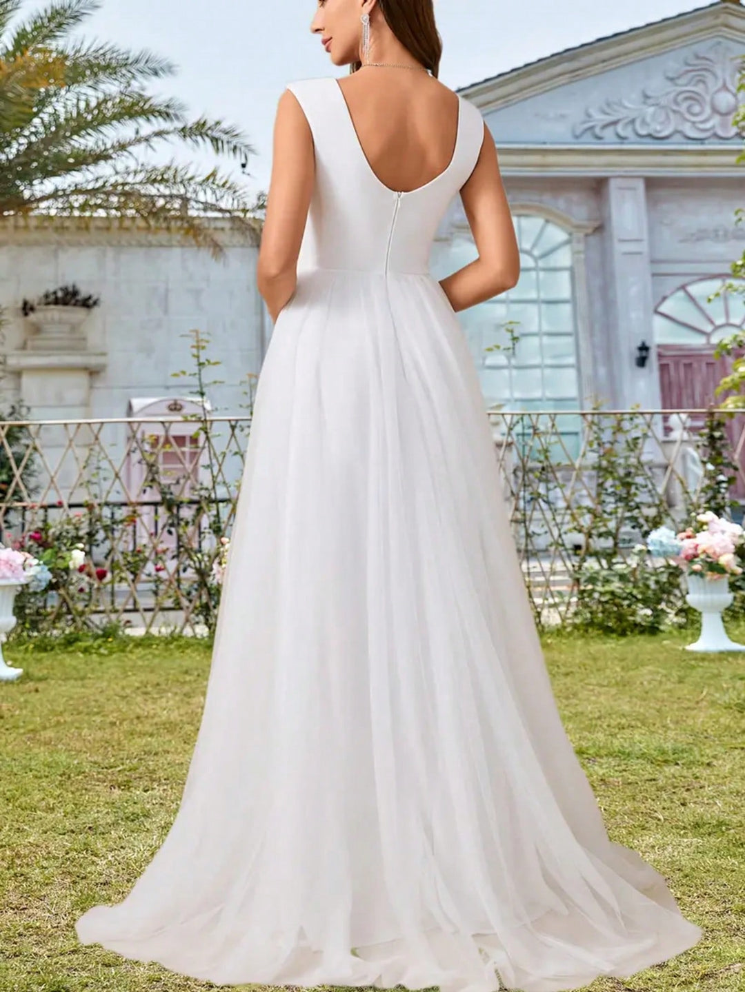 Rochie de mireasă SHEIN, alb
