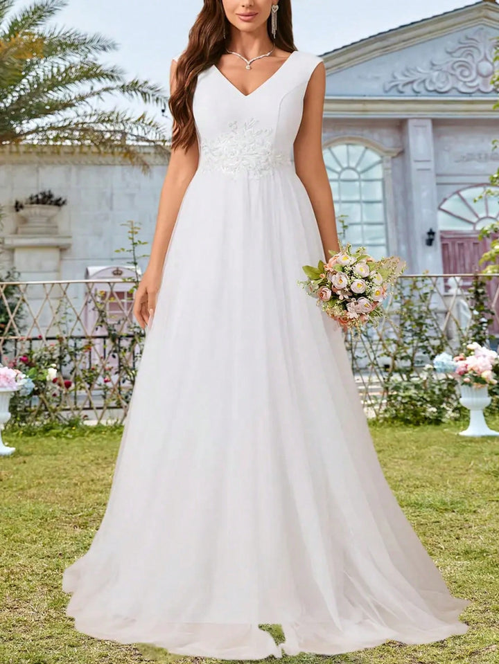 Rochie de mireasă SHEIN, alb