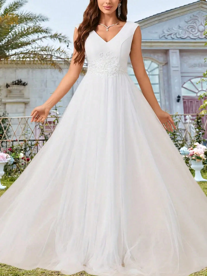 Rochie de mireasă SHEIN, alb