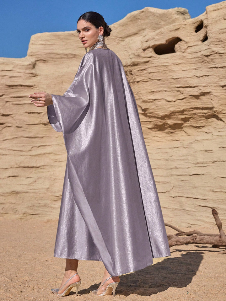 Set caftan și jalabiya SHEIN, mov