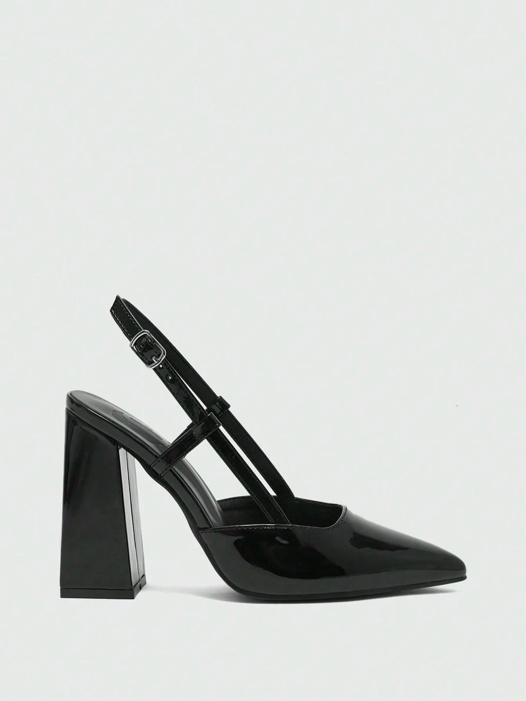 Pantofi cu toc SHEIN, negru