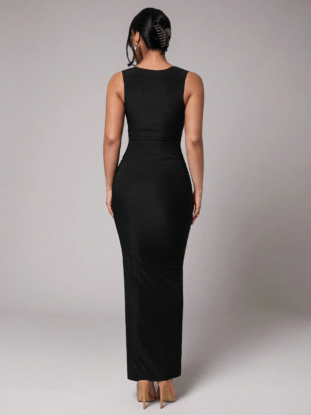 Rochie maxi SHEIN, negru