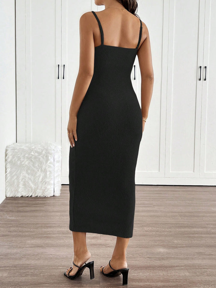 Rochie maxi SHEIN, negru
