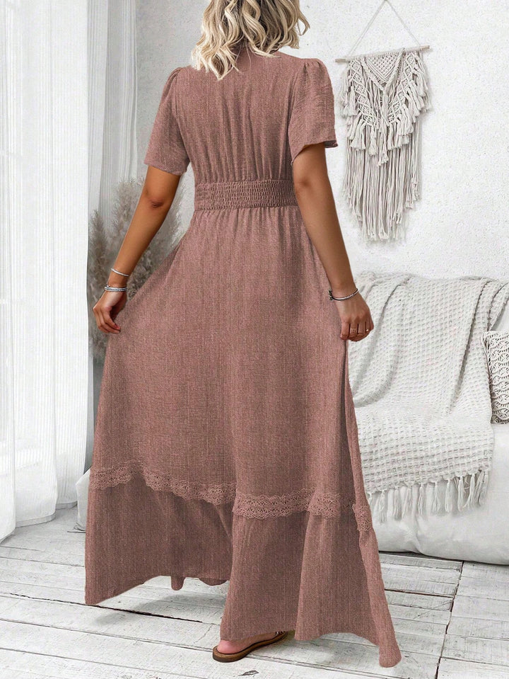 Rochie maxi SHEIN, roz