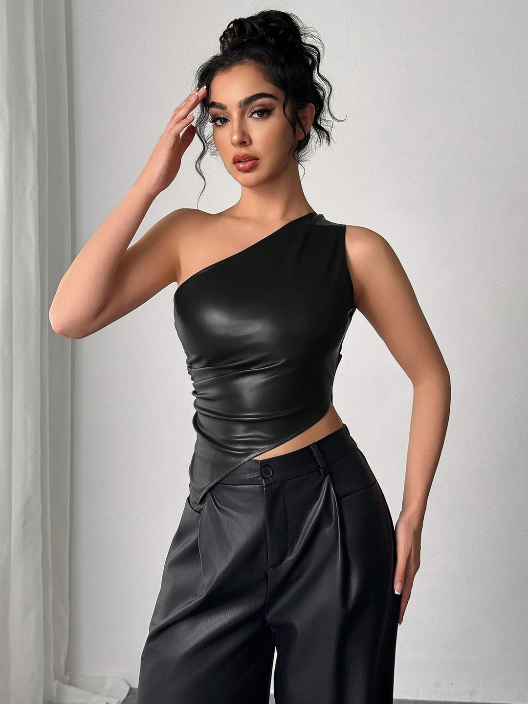 Top SHEIN, negru