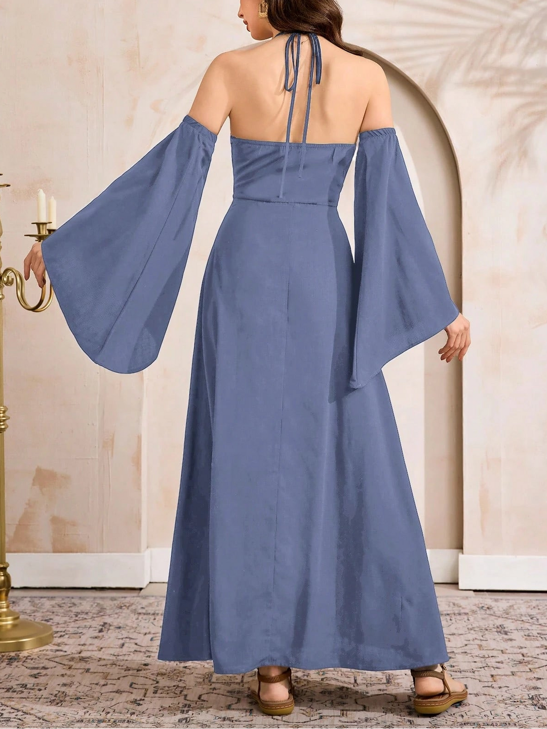 Rochie maxi SHEIN, mix culori
