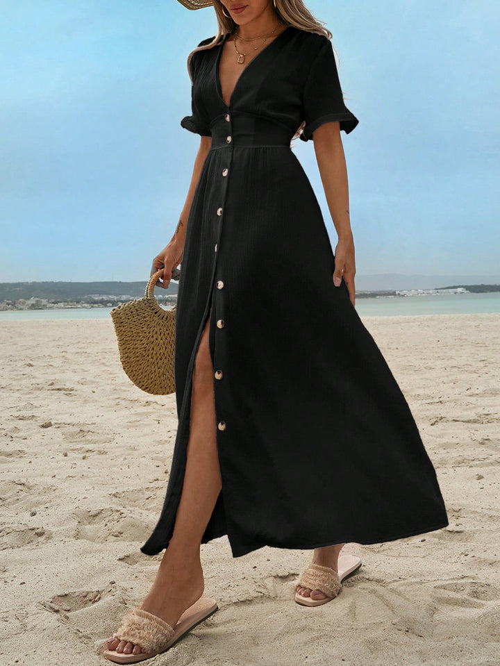 Rochie maxi SHEIN, negru