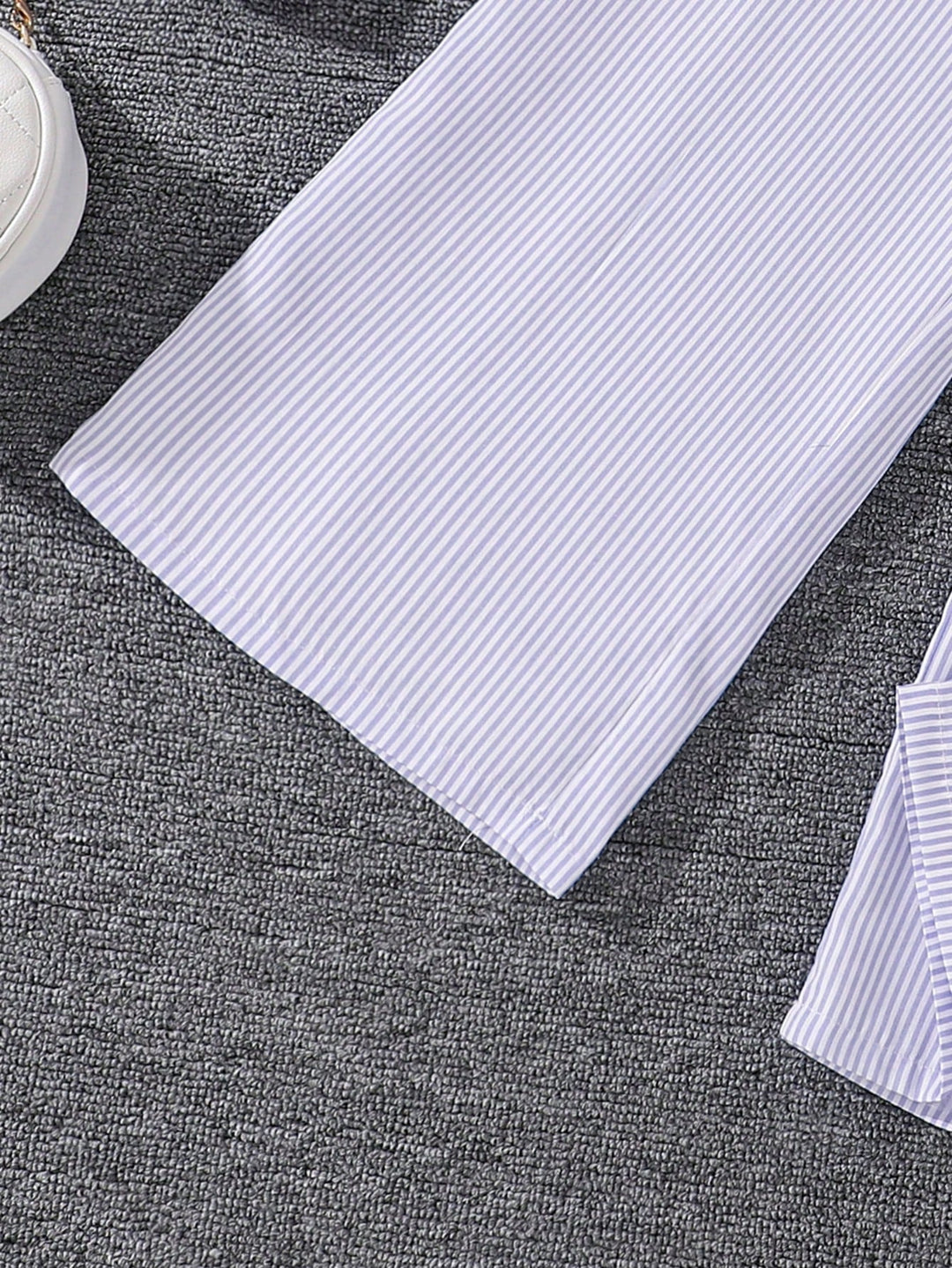 Set de tricou și pantaloni SHEIN, mov